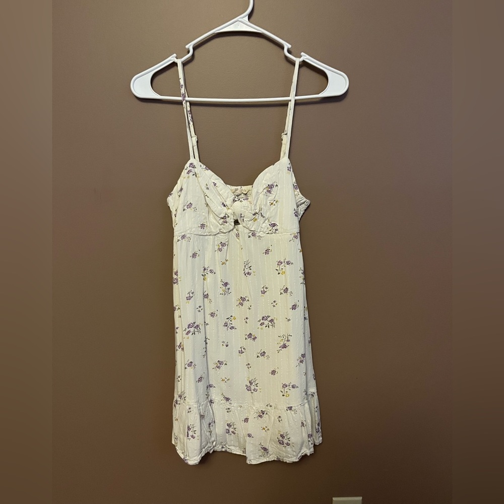 LA Hearts white mini dress